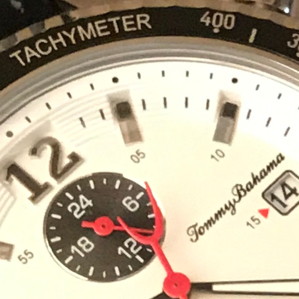 NEW Tommy Bahama Men’s Stainless Steel Watch - Picture 5 of 8